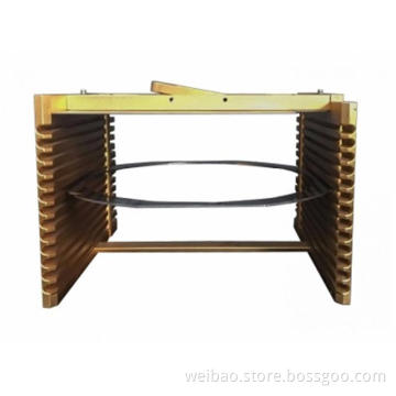 6-inch wafer Cassettes are conventional 13 slots metal cassettes
